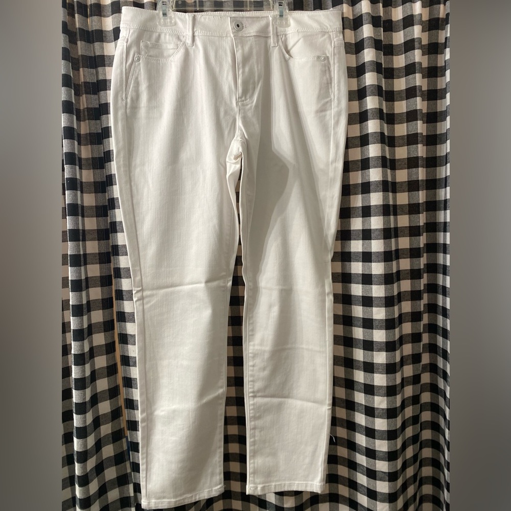 NWT J Jill White Denim pants
